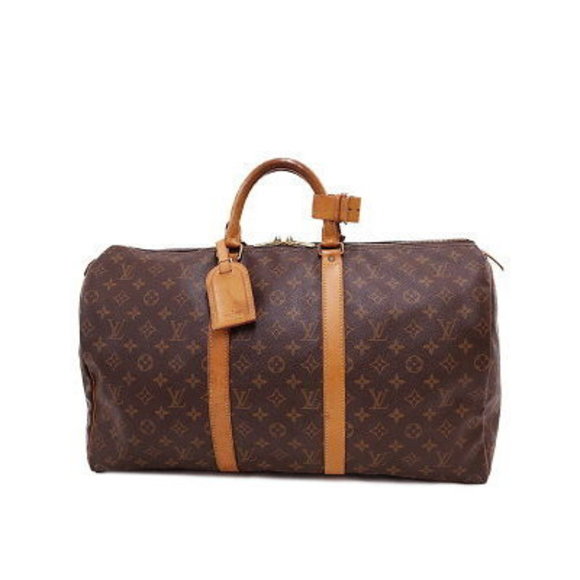 Louis Vuitton Monogram Keepall Boston Bag - Picture 1 of 8